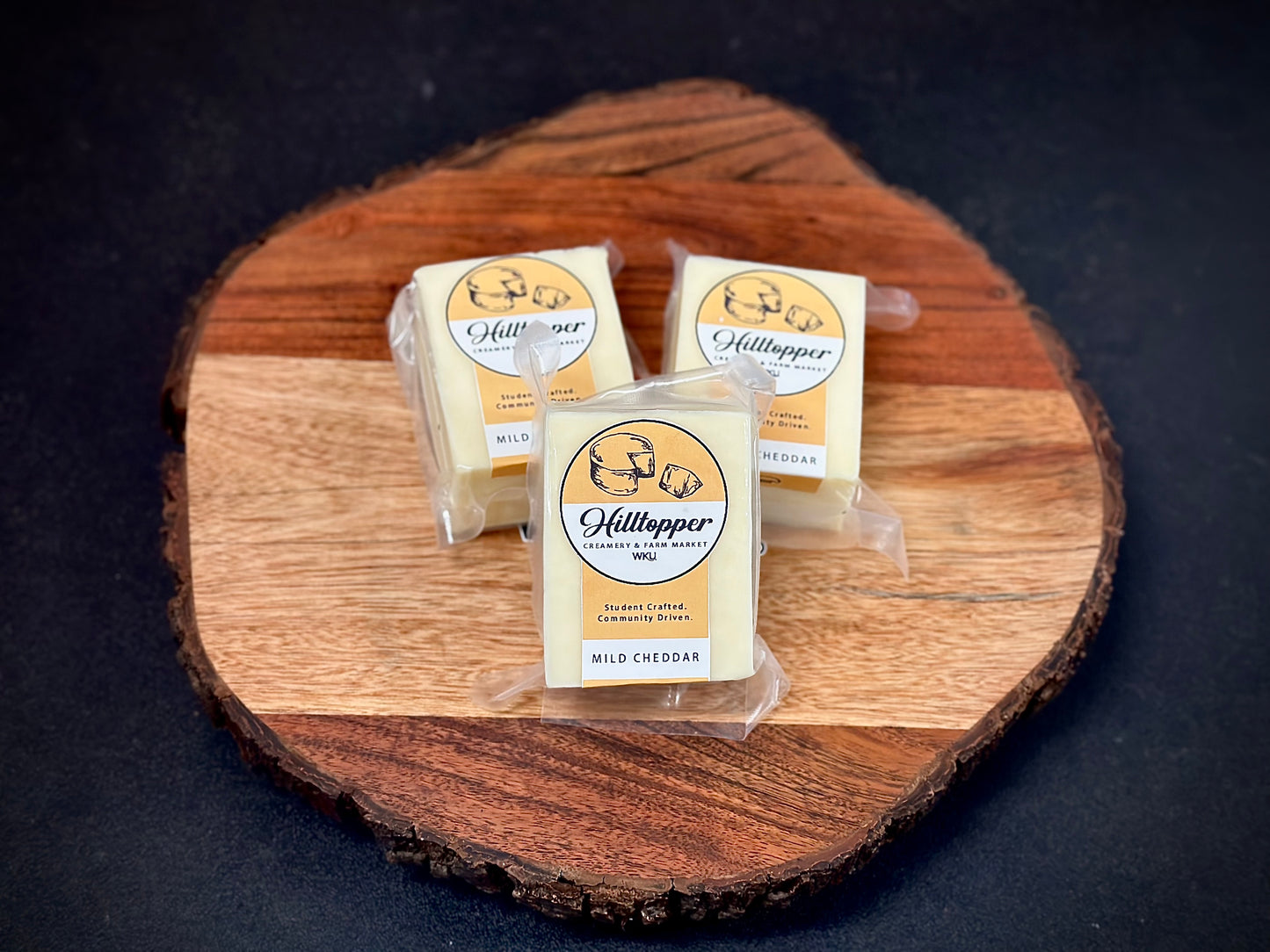 Cheddar-Mild (Aged 3-5 months) 1/2 lb. Block