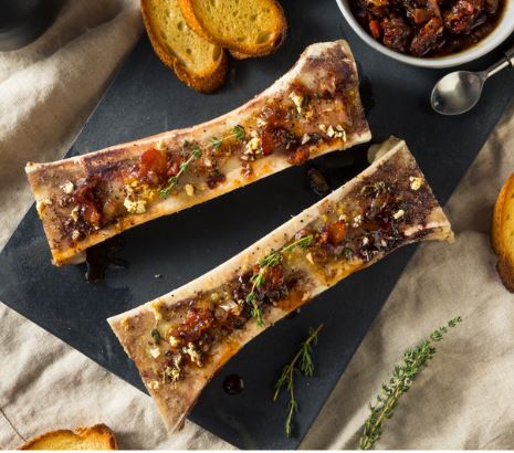 Canoe-Cut Beef Marrow Bones