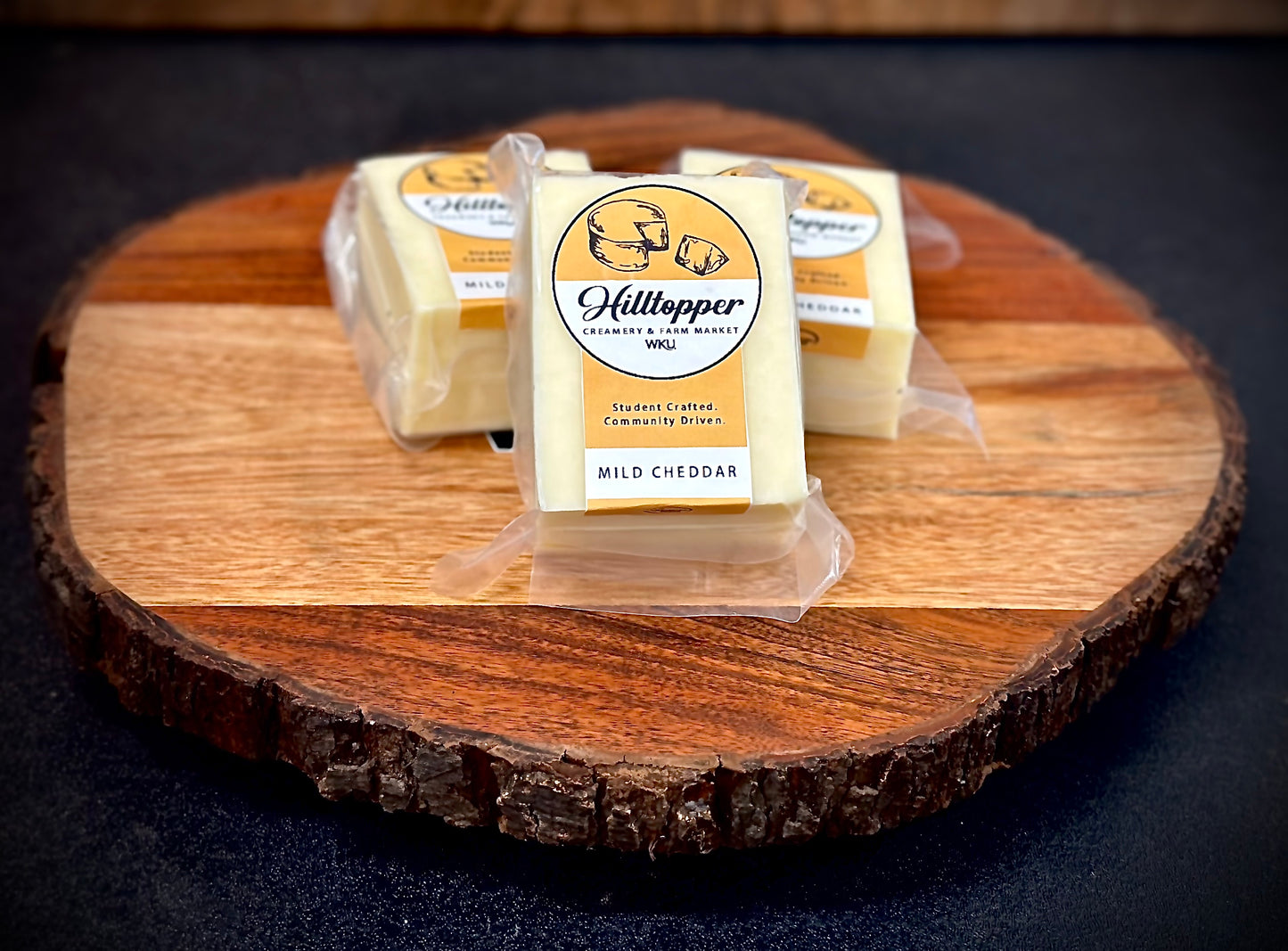 Cheddar-Mild (Aged 3-5 months) 1/2 lb. Block